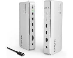 12-in-1 Thunderbolt 5 Dockingstation met 140W Power Delivery en Triple 4K/Dual 8K Ondersteuning