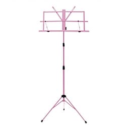 Muziekstandaard met Draagtas van Gear4music, Roze — thumbnail 5
