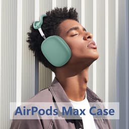 4-in-1 Siliconen Beschermhoes Set voor AirPods Max (USB-C Compatibel) - Anti-Kras & Zweetbestendig — thumbnail 3