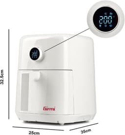 Airfryer 5L – Heteluchtfriteuse met 6 Programma's en Timer – Gezond Frituren — thumbnail 7