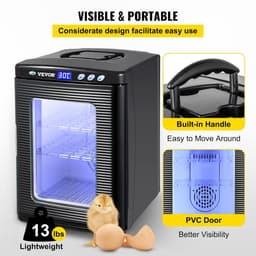 Laboratorium Incubator 25 Liter Koelen en Verwarmen 5-60 °C met Digitaal Display — thumbnail 4