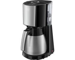 SCH® Koffiezetapparaat met Thermoskan - Koffiezetapparaat - Zwart- ‎10cm x 8cm x 15cm