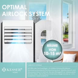 Mobiele Airco - Airconditioning - Ventilatoren - Airco Zonder Afvoerslang - Ventilatie — thumbnail 2