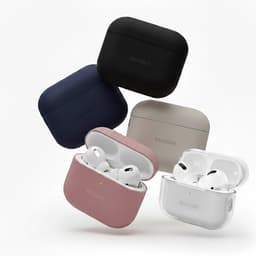DECODED Siliconen AirPods Hoesje - Geschikt voor AirPods Pro 3 - Soft Touch Silicone - Ondersteund Draadloos Opladen - Valbescherming - Transparant — thumbnail 2