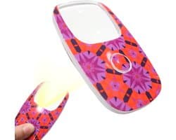 Vergrootglas met Licht - Leesloep Handheld - Gedetailleerd Lezen - 5x Vergroting Helder - 4x4 cm Lens - Willekeurige Kleur