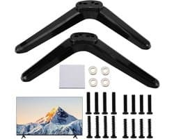 Universele TV Voet Standaard Poten voor 32 tot 55 Inch Smart Televisies - Tafel Desk Vervanging