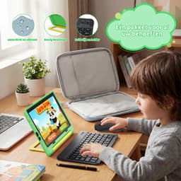 Hotlight 10.1 Kindertablet – Android 15 Tablet met Toetsenbord – Blauw Tablet Hoes Sleeve – Stylus - Muis – 20 GB RAM/64GB ROM - Ouderlijk Toezicht – Vanaf 3 Jaar — thumbnail 5