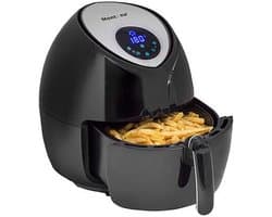 XL Hetelcirculatie Airfryer 5.5L Digitaal - Gezond Frituren & Bakken - Zwart