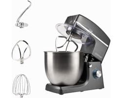 Krachtige Planetaire Kneedmachine 10 Liter - 1500W - 6 Snelheden voor Deeg