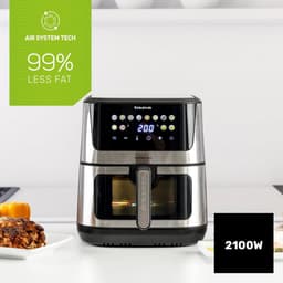 Grote Digitale Airfryer XL 8L - 2100W met 12 Programma's en Touchscreen | Snelle & Gezonde Bereiding — thumbnail 4