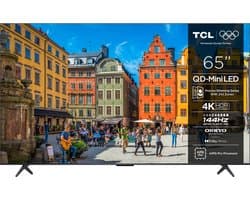 "TCL 65MQLED75K tv 165,1 cm (65"") 4K Ultra HD Smart TV Zwart 1000 cd/m_ - Smart TV"