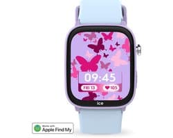 Ice-Watch ICE-Smart junior 3.0 - Kindersmartwatch - 38 mm - Find My - Purple Soft blue