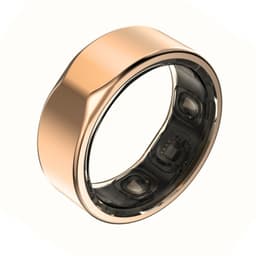 Kuno Ring 2 – Smart Ring – Slaapmonitor – Hartslag & Activiteitentracker – Stappen & Calorieën Meten – Zonder Abonnement – Waterbestendig – Goud – Maat 11 — thumbnail 1