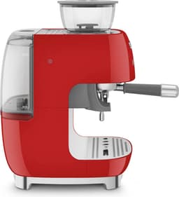 SMEG EGF03RDEU - Espressomachine met geïntegreerde bonenmaler - Rood — thumbnail 3