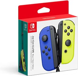 Nintendo Switch Joy-Con Controller paar - Blauw en Neon Geel — thumbnail 5