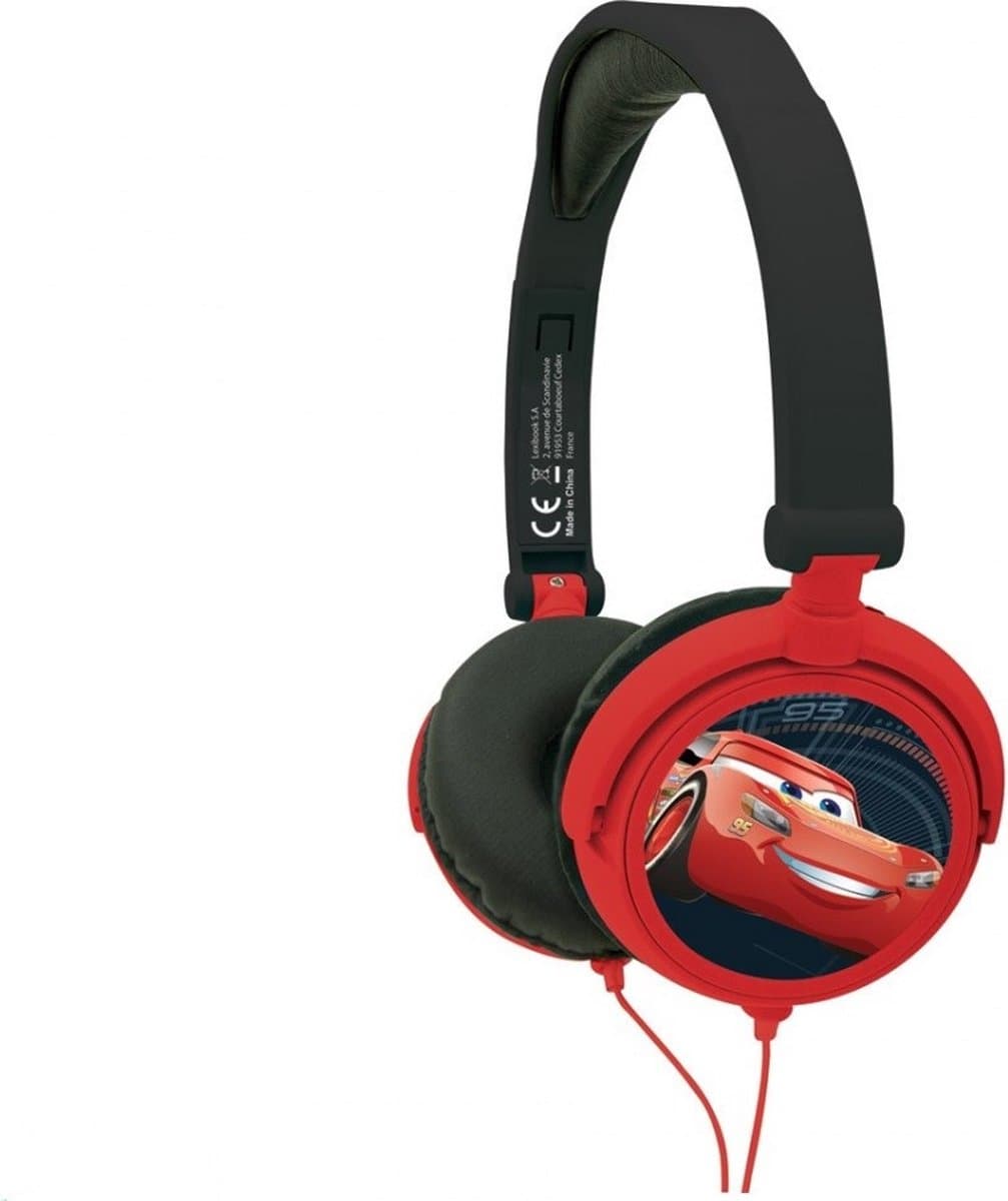 Lexibook Cars - On-ear koptelefoon - Rood/Zwart — afbeelding 1