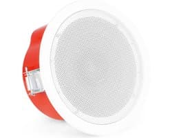 Plafond speaker 100V - Power Dynamics CSF6 - 6.5'' inbouw speaker voor allround gebruik - Wit