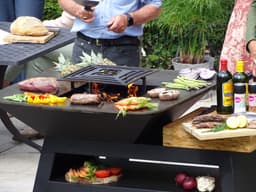 Blacksmith Tomahawk - BBQ - Houtgestookt - Zwart — thumbnail 4