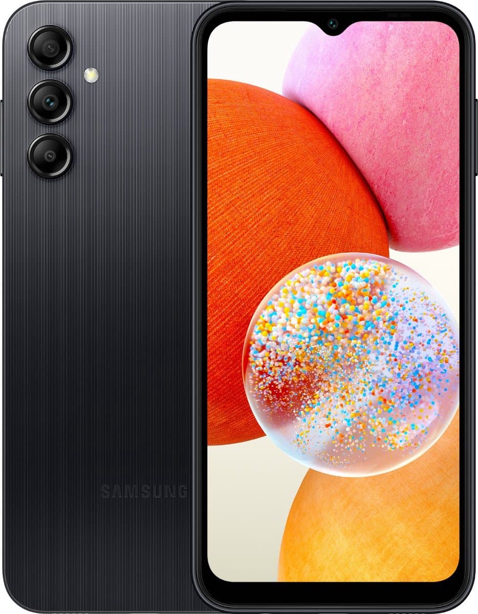 Samsung Galaxy A14 - 64GB - Awesome Black — afbeelding 1
