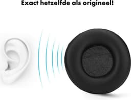 Phreeze Oorkussens - Geschikt voor Skullcandy Hesh 2.0 Koptelefoon - Vervangende Earpads Oorkussen - Zacht Memory Foam — thumbnail 3