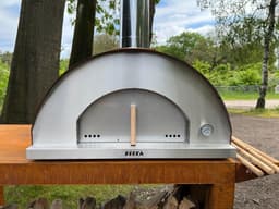 BEEK - Corten 90 - pizzaoven - houtgestookt - Cortenstaal - tot 4 pizza's tegelijk — thumbnail 1