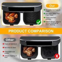Airfryer Accessoires - Airfryer Accessoires Set - Geschikt voor Heteluchtfriteuses — thumbnail 7