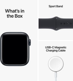 Apple Watch SE 2022 - Smartwatch heren en dames - 40 mm - Middernacht Aluminium — thumbnail 3