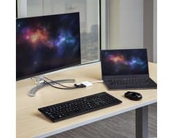 Startech USB-C multiport adapter met HDMI - USB 3.0 poort - 60W PD - Wit