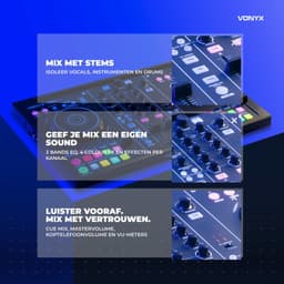 Vonyx Loop300 DJ controller set - Met actieve speakers - Virtual DJ LE software - Beginner DJ set — thumbnail 4