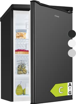 Bomann VS 7258 Koelkast zonder Vriesvak - 126 Liter - Energieklasse C - Inverter Compressor - Dark Inox Look — thumbnail 1