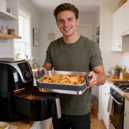 Heteluchtfriteuse mand, bestand tegen hoge temperaturen, geschikt — thumbnail 2
