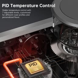 HiBREW H7B espressomachine, dubbel verwarmingssysteem, 58 mm portafilter, ingebouwde molen met 30 maatinstellingen, touchscreen, voor Cafe Hotel Restaurant — thumbnail 3