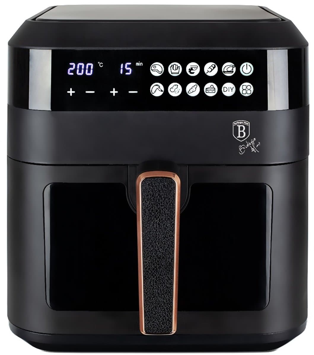 Heteluchtfriteuse 6,3 l Black Rose Collection — afbeelding 1
