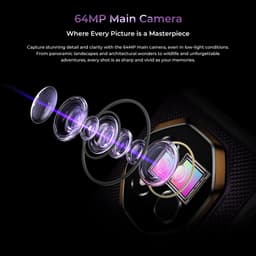 OUKITEL G7 Outdoor Smartphone Gemini AI -16GB RAM-64GB ROM-10600mAh batterij-64MP camera-Android16-4G — thumbnail 5