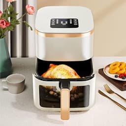 Luchtfriteuse Multifunctionele luchtfriteuse Thuisluchtfriteuse Olievrije elektrische oven Elektrische friteuse met hoge capaciteit — thumbnail 5