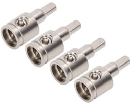 Amp Input Reducer - Adapterverloopstuk - Auto-audio - Messing constructie - 4 stuks - Messing — thumbnail 1