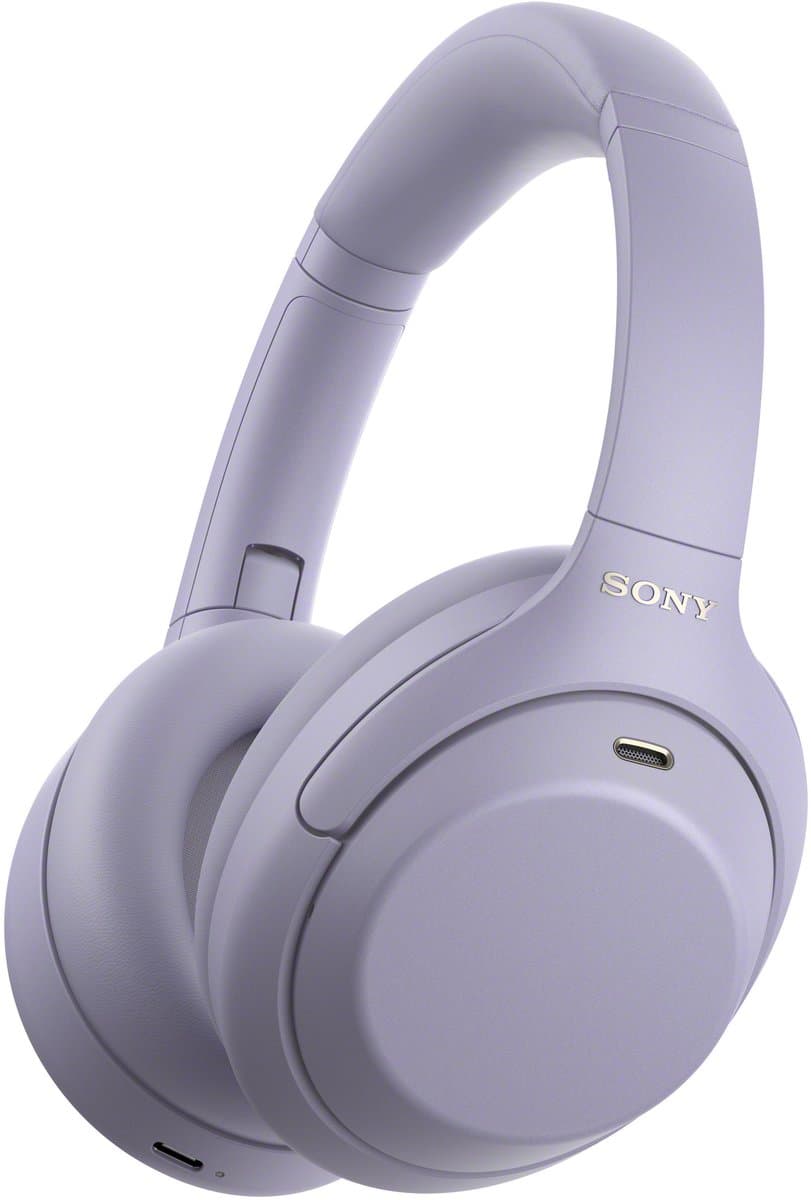 SONY WH-1000XM4C - Draadloze Noise Cancelling Koptelefoon - Violet — afbeelding 1