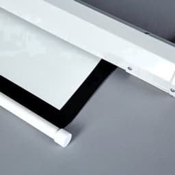 Projectiescherm Elektrisch - 145 Inch Grootte - 368 cm Beelddiagonaal - Aluminium Metaal - Voor Wandmontage - Rolgordijn — thumbnail 5