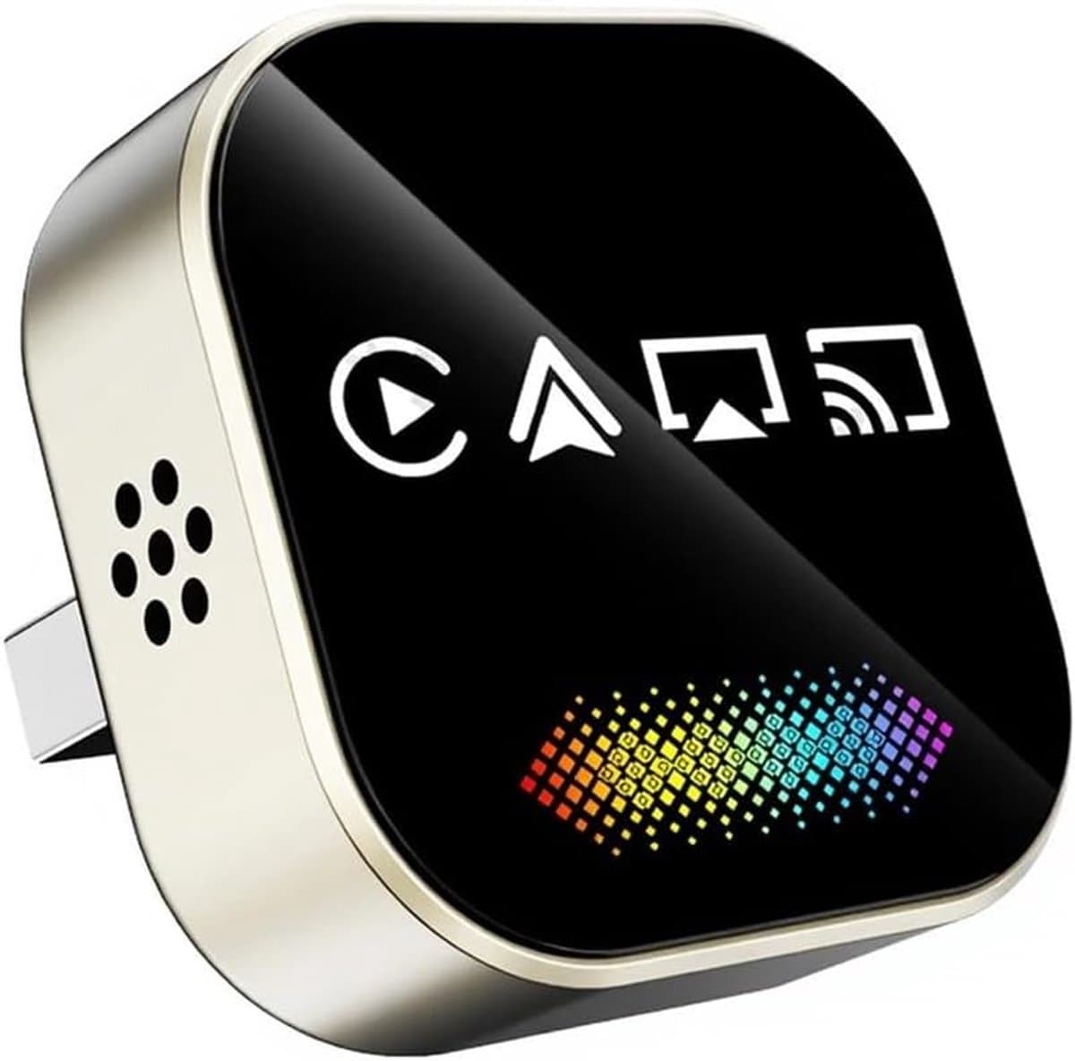 Draadloze CarPlay - 4-In-1 AI Smart Box geschikt voor Airplay/Mirror Link/voor Android Auto/Carplay USB-Dongle-Adapter Auto Intelligent Systeem A — afbeelding 1