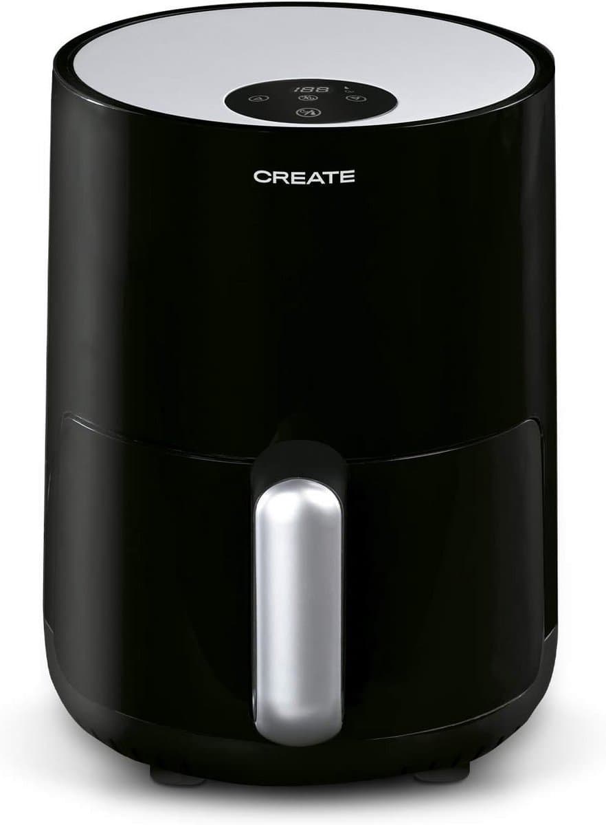 Compacte 1.5L Heteluchtfriteuse Zonder Olie – 900W – Instelbaar 80-200°C — afbeelding 1