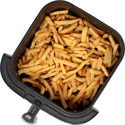 MEDION X20 XL Heteluchtfriteuse (6,6 L, 5 vleesprogramma’s met kerntemperatuursonde, stille DC-motor 1.700 W, 10 programma’s, PFAS-vrij, ILAG coating) — thumbnail 5