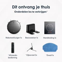 Skoov EcoPulse Robotstofzuiger met Dweilfunctie & Laadstation - Dweilrobot - Huisdieren - Dweil - Hepa - Automatische stofzuiger - Vacuum - Robot - In 1 — thumbnail 12