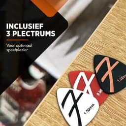 Finesse Gitaarsnaren Akoestische Gitaar - Western - met Plectrums - .010 tot 0.46 - Gitaar Snaren — thumbnail 4