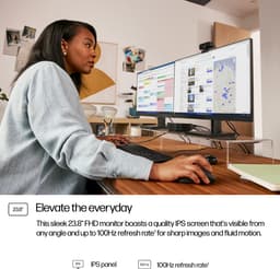 HP Series 3 Pro Serie 3 Pro 23,8 inch FHD-monitor - 324pf — thumbnail 3