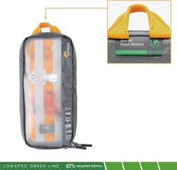Reis Organizer voor Elektronica en Accessoires - Bescherming voor Hoofdtelefoons en Camera's - Duurzaam Gemaakt van Gerecycled Materiaal — thumbnail 3