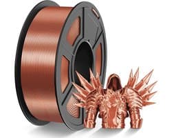 PLA Zijde Filament 1,75 mm 1 kg - Glanzend 3D Print Filament met Nauwkeurigheid +/- 0,02 mm