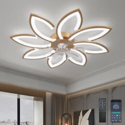 Plafondventilator met Verlichting, Afstandsbediening en Dimbare Functie — thumbnail 3