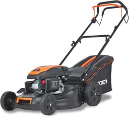 4-in-1 Benzine Grasmaaier - 51 cm Maaibreedte met Achterwielaandrijving en Mulchfunctie — thumbnail 2