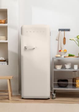 CREATE - Koelkast in retrostijl - Gebroken wit - Handvat Gebroken wit - FRIDGE RETRO 281L — thumbnail 5