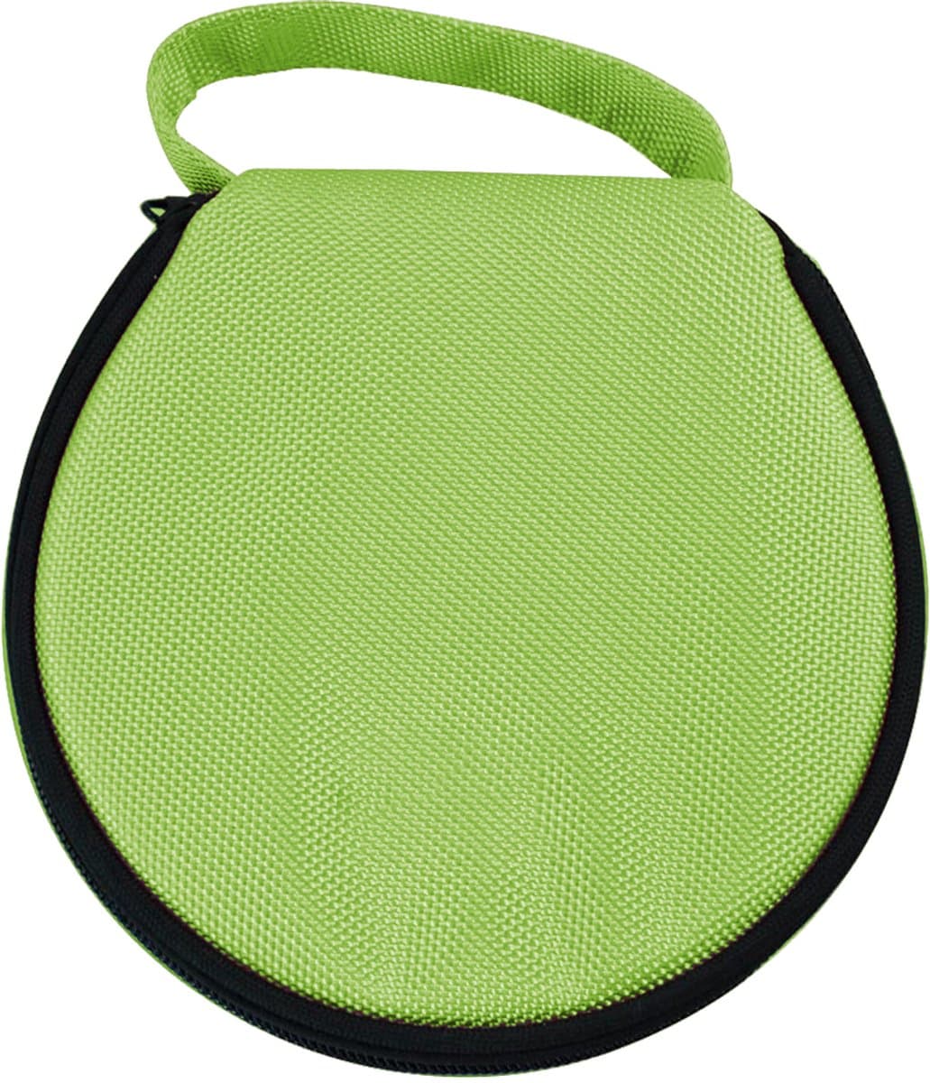 longziming -Grijze CD/DVD Draagtas – Waterdichte Opbergcase voor 20 Schijven – Compact en Veilig voor Auto, Thuis en Reizen – Beschermhoes voor CD’s en DVD’s — afbeelding 1